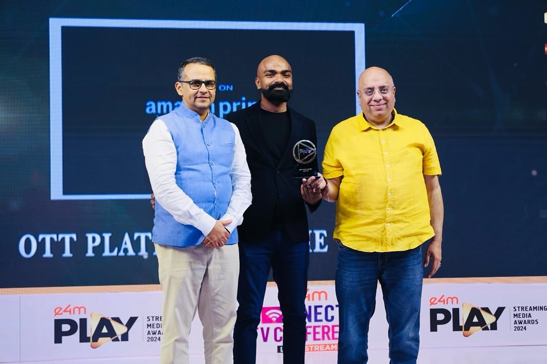 Prime Video wins &lsquo;OTT Platform of the Year&rsquo; for the second year in a row &ndash; in addition to securing several content and marketing wins, at the recent e4m Play Streaming Media Awards 2024! Thank you exchange4media, the jury, our partn