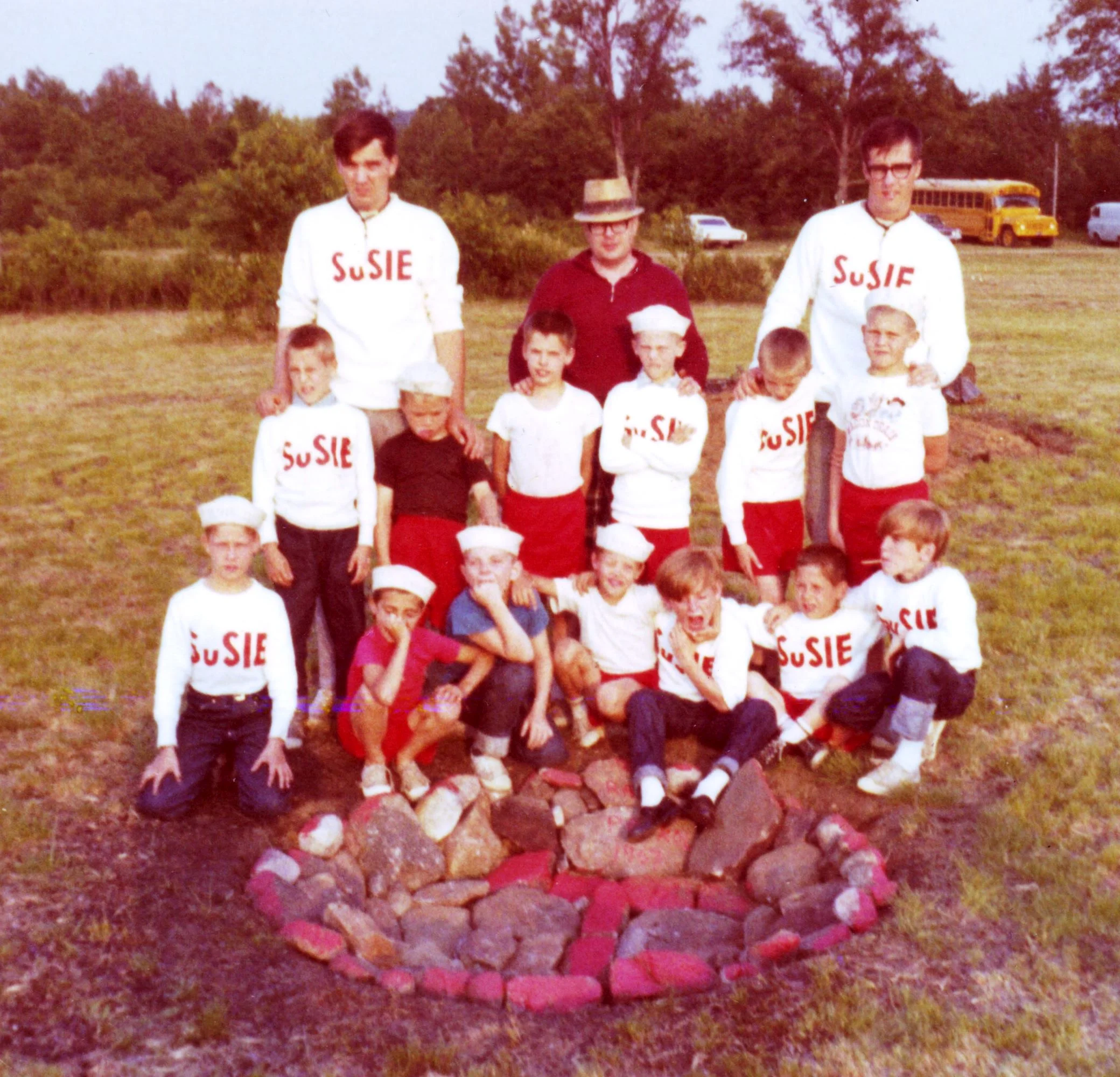 Camp SuSIE campers and staff proudly wear their T-shirts