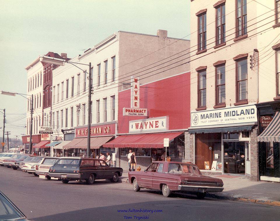 Downtown Fulton’s South First Street, once part of a busy shopping and social gathering destination known as the Dizzy Block.