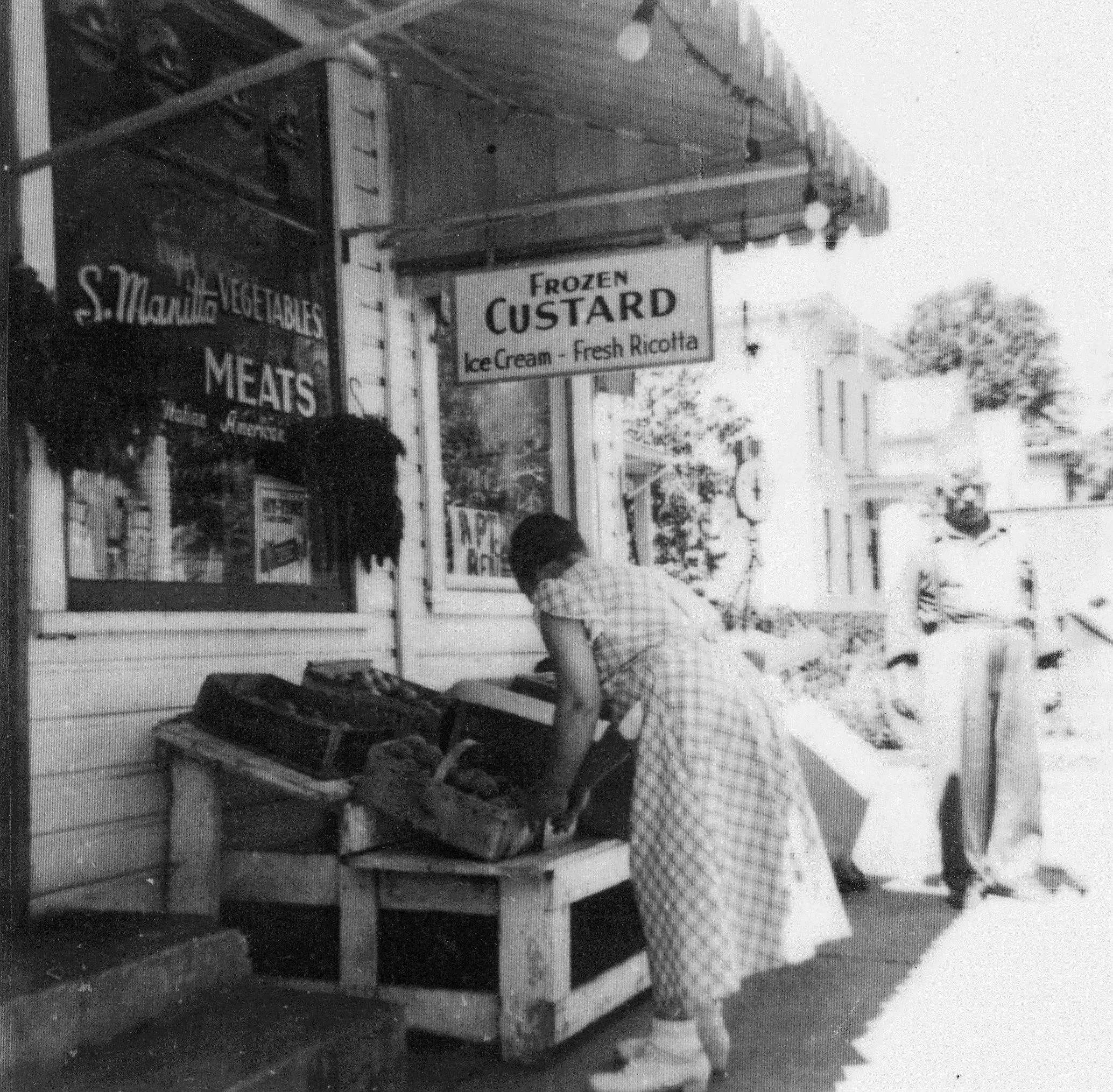 Manitta’s grocery store, one of many neighborhood stores that were once found in Fulton.
