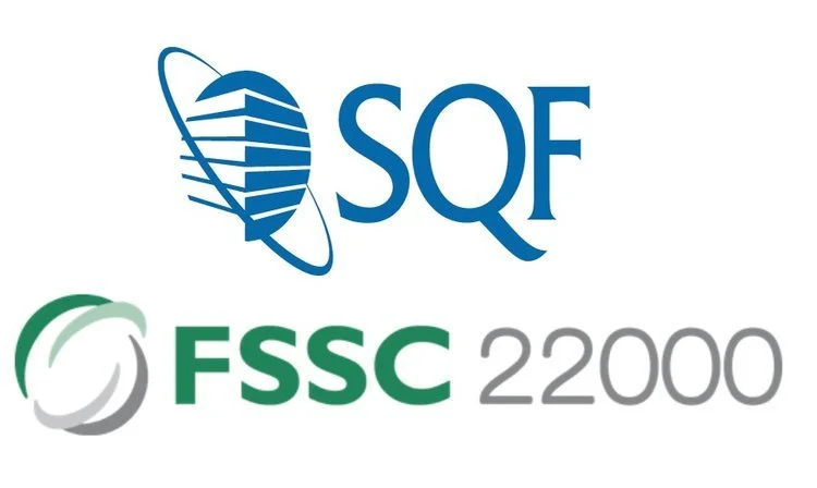 Third Party audits SQF and FSSC 22000 food safety certification standards.
