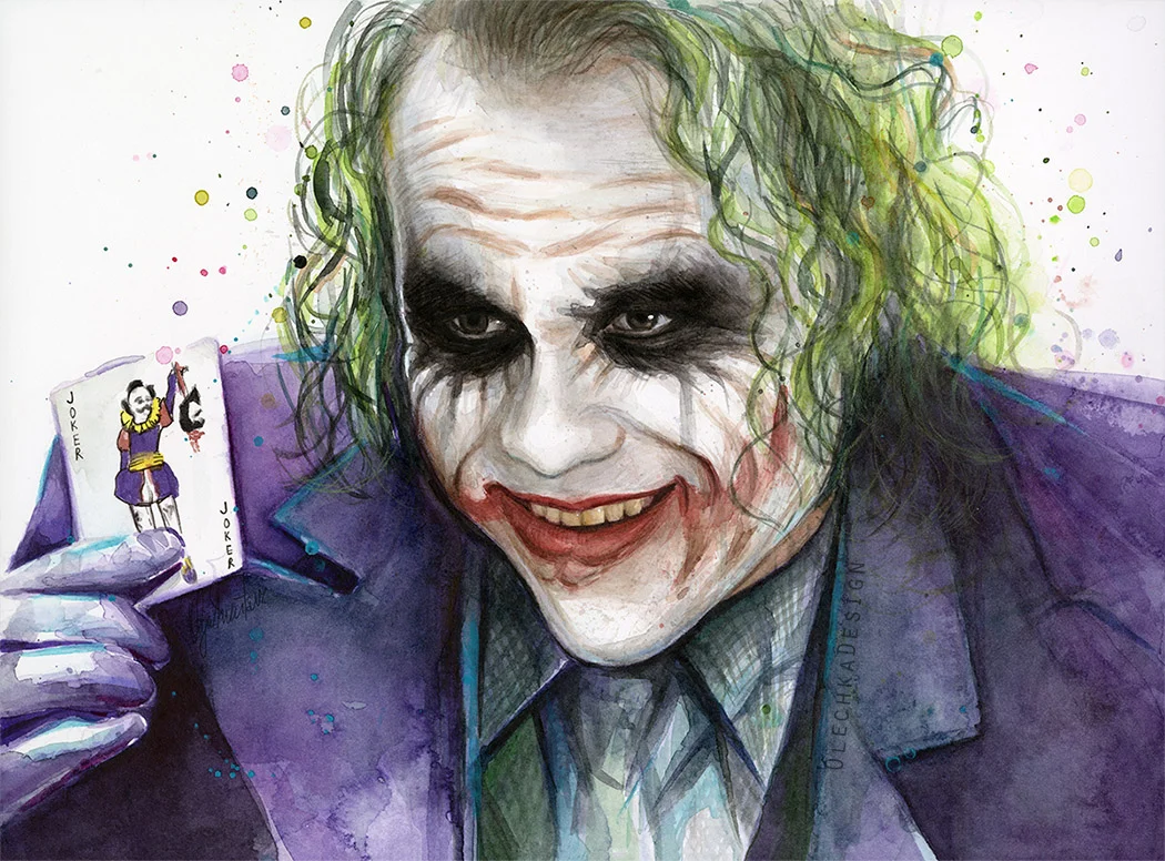 Joker Watercolor