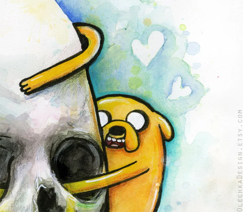 Jake the Dog and Skull