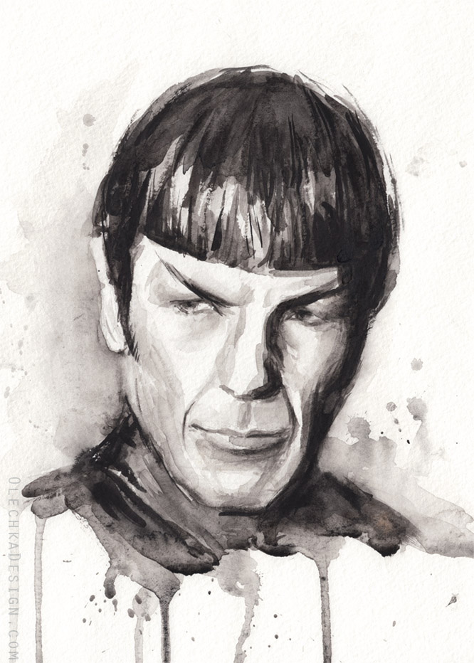 Spock Painting
