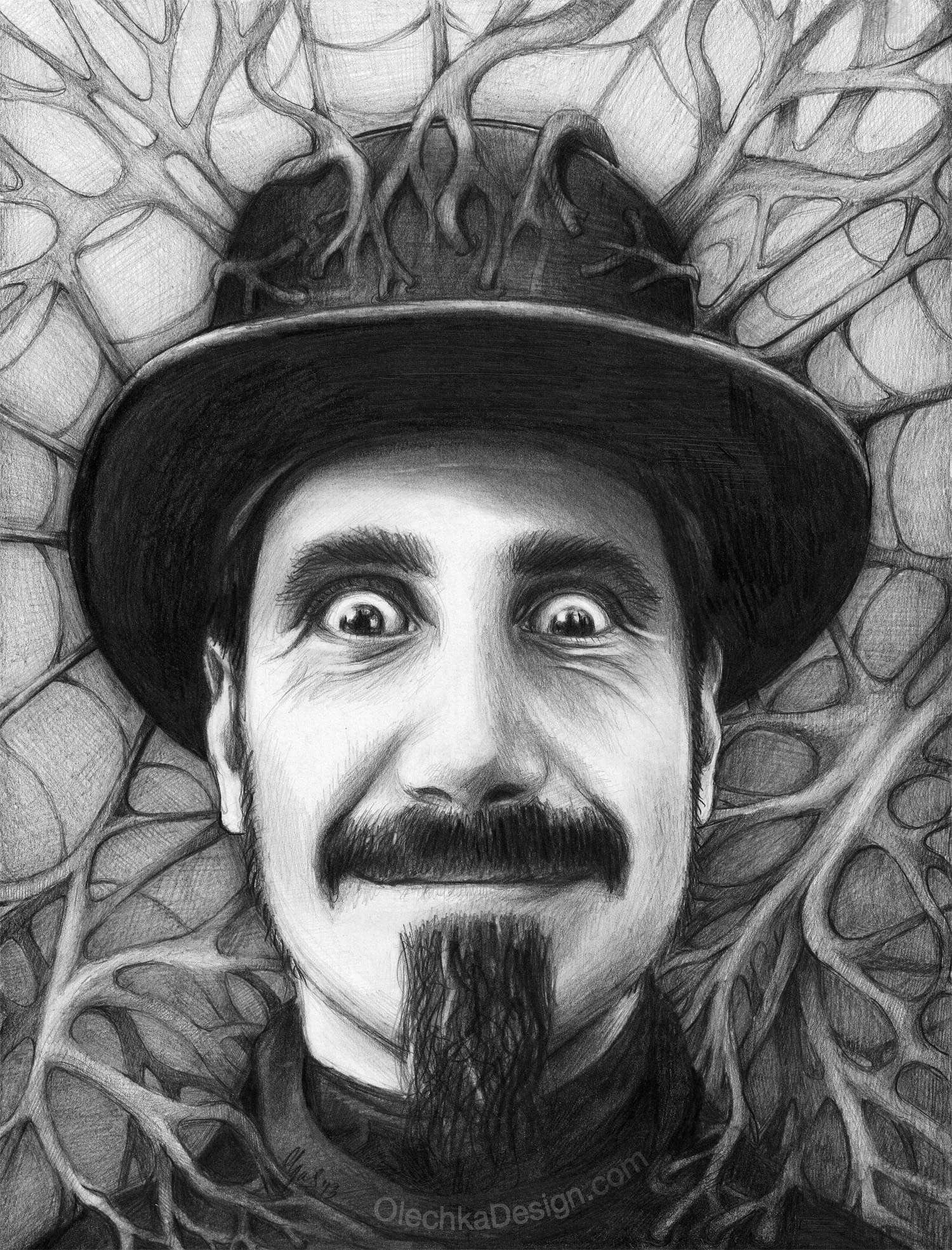 Serj Tankian Drawing