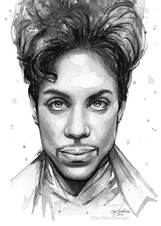 Singer Prince Portrait