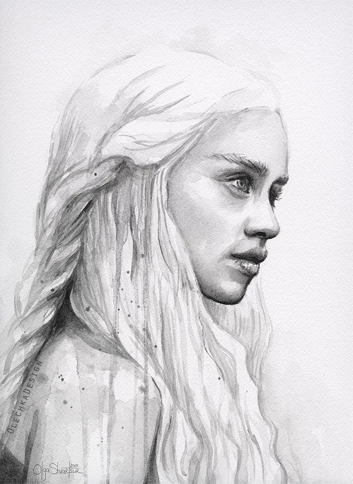 daenerys targaryen portrait