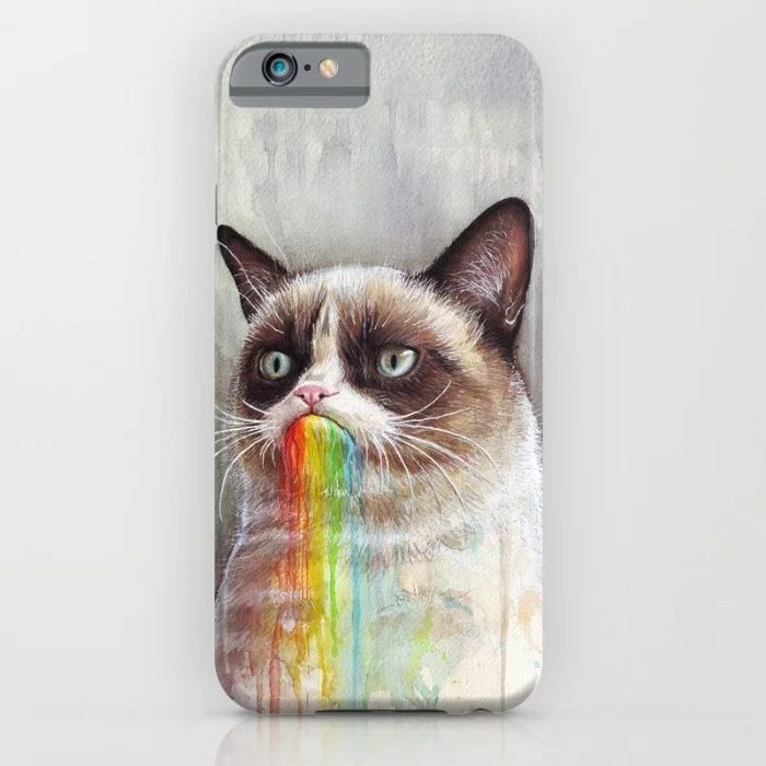 grumpy cat phone case