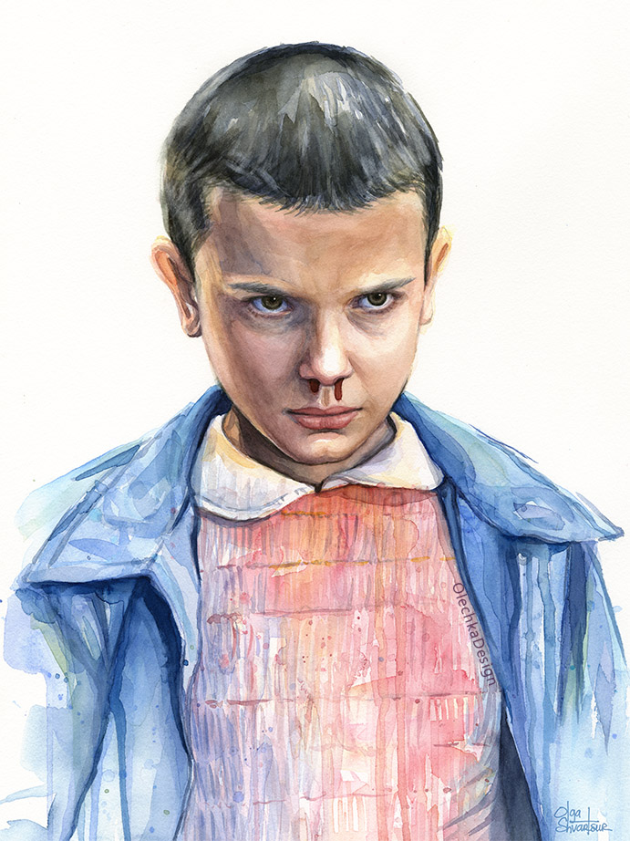 eleven stranger things upside down