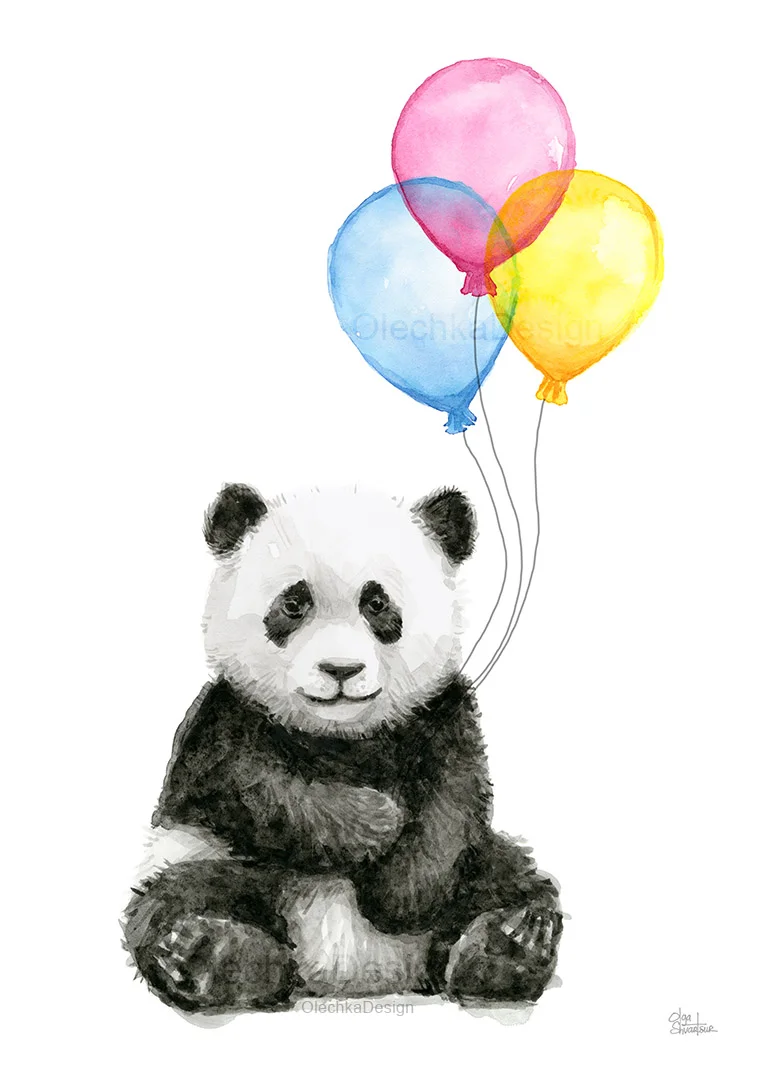 nursery watercolor prints