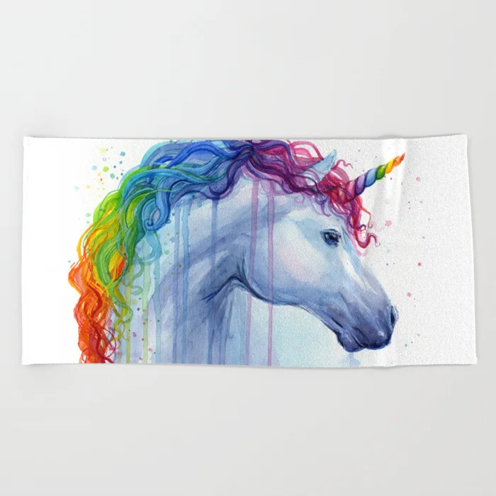 unicorn towel