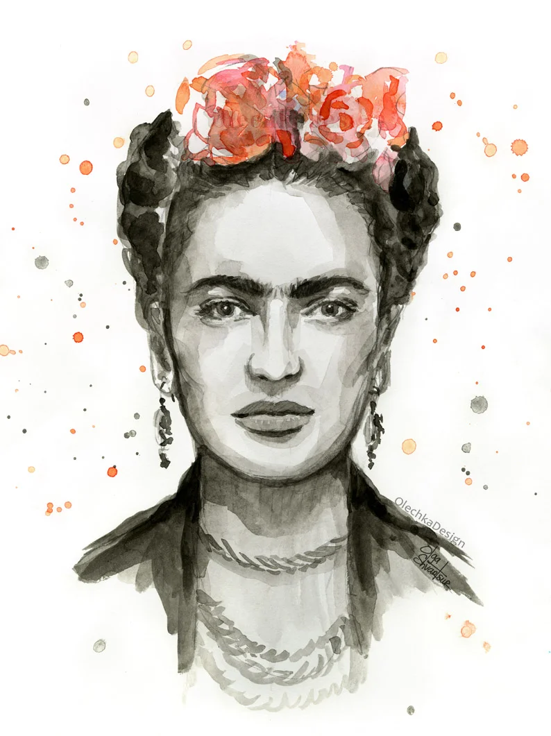 portrait of frida kahlo