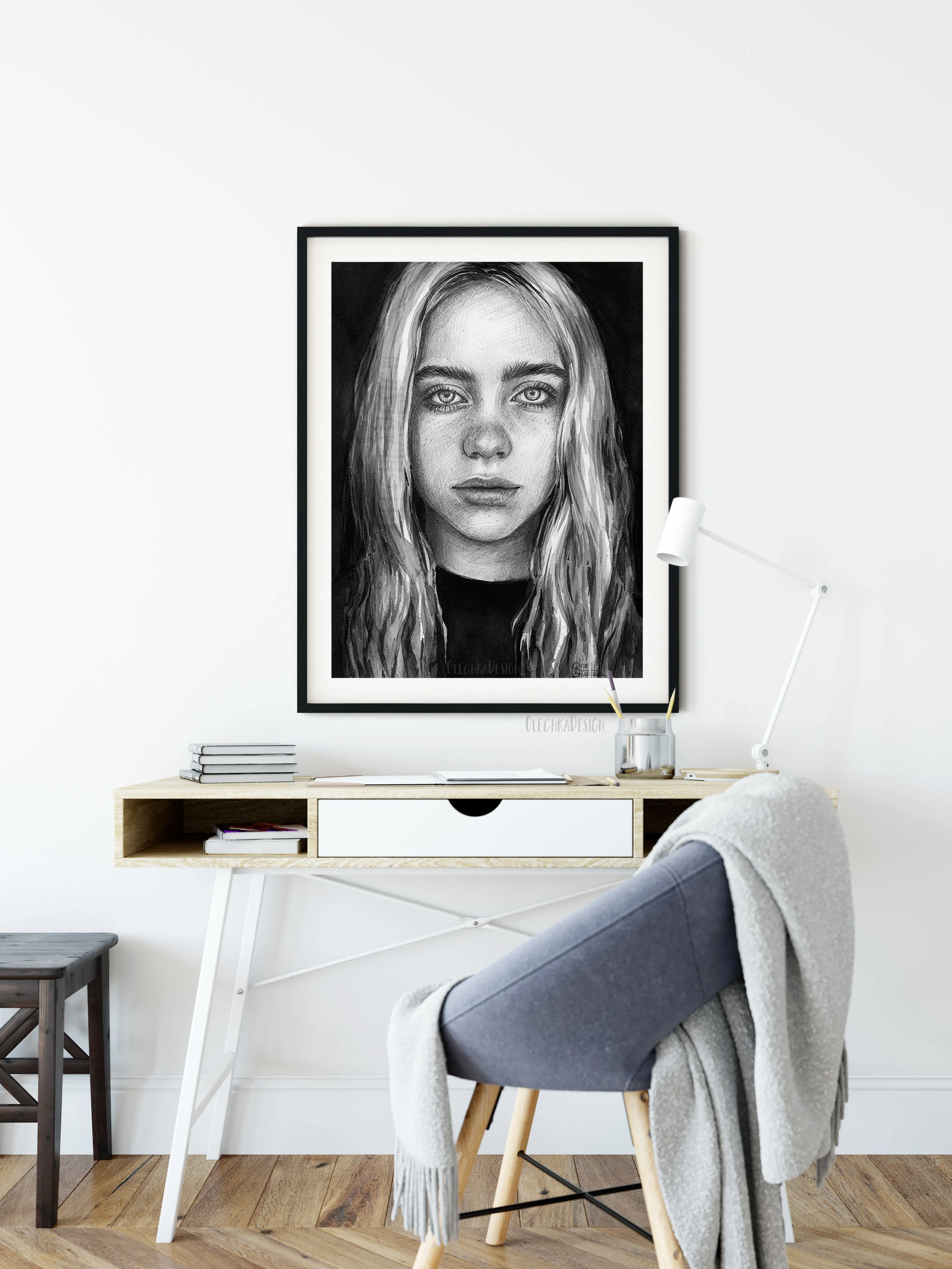 billie eilish print