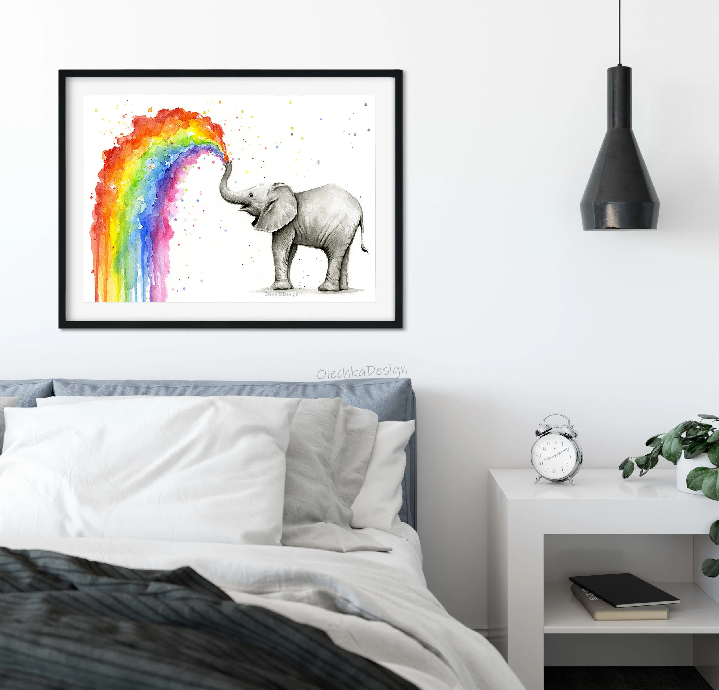 elephant watercolor
