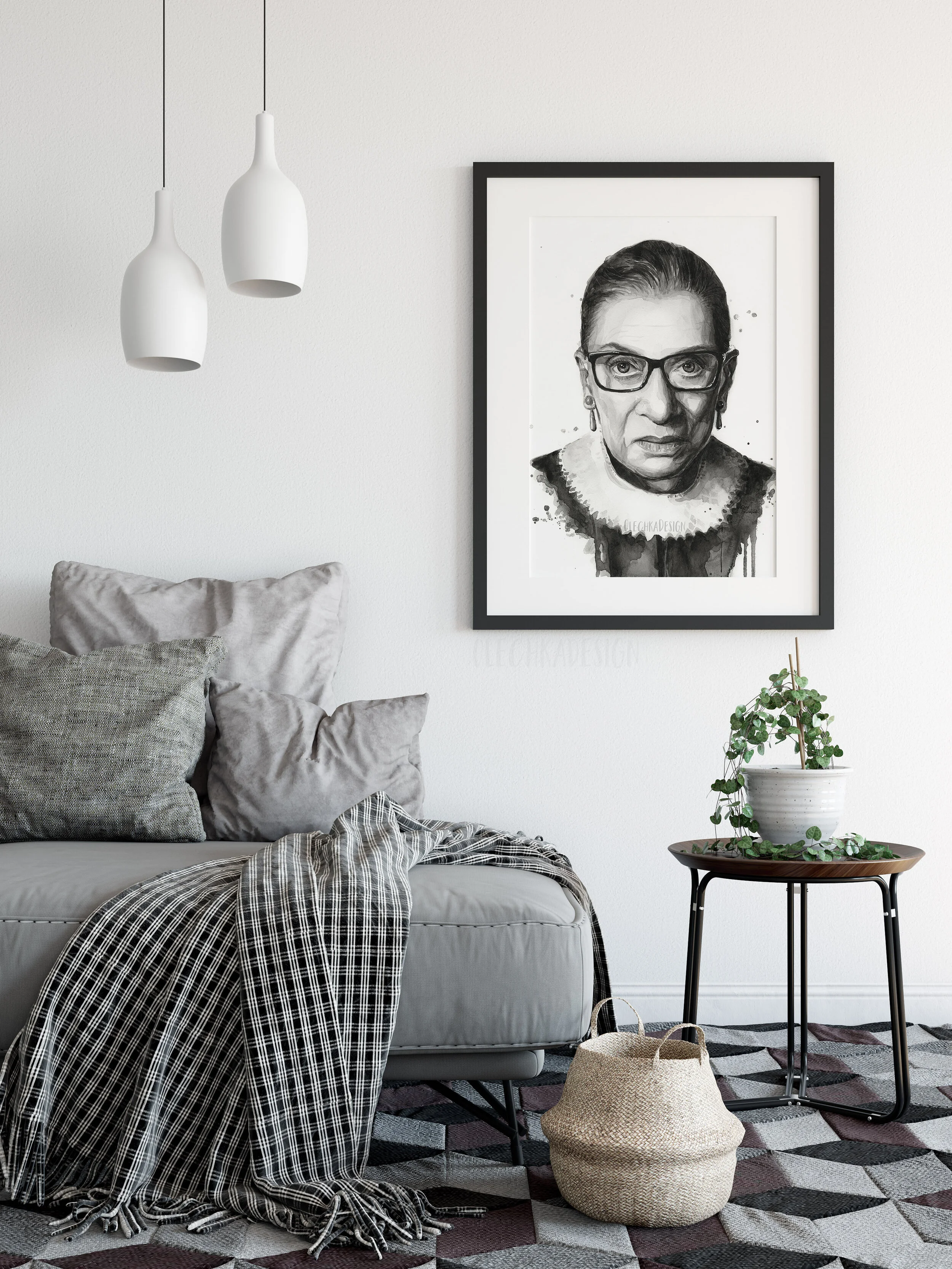 notorious rbg print