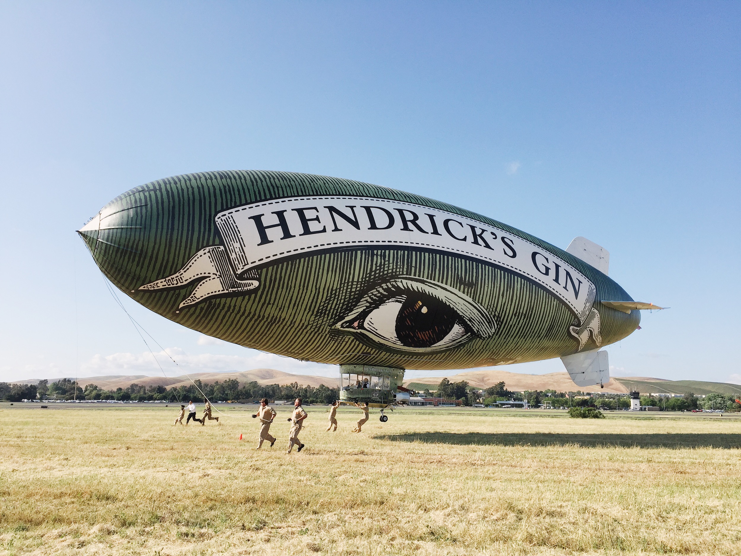 Hendrick's Gin Blimp by Catherine Alyce