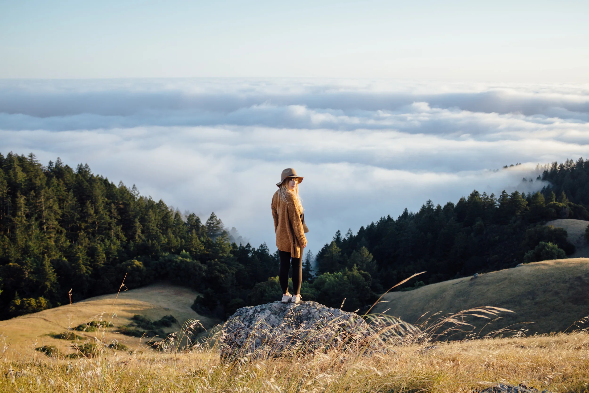 Kate Davison (@katedavison) in Mount Tam by Catherine Alyce