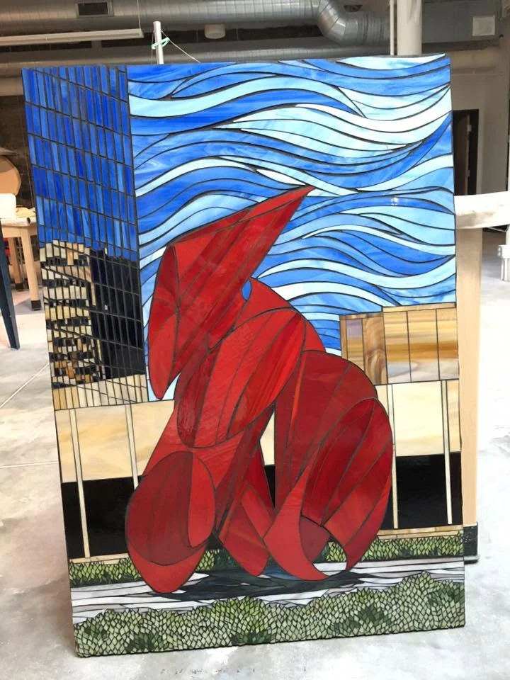 Red Sculpture