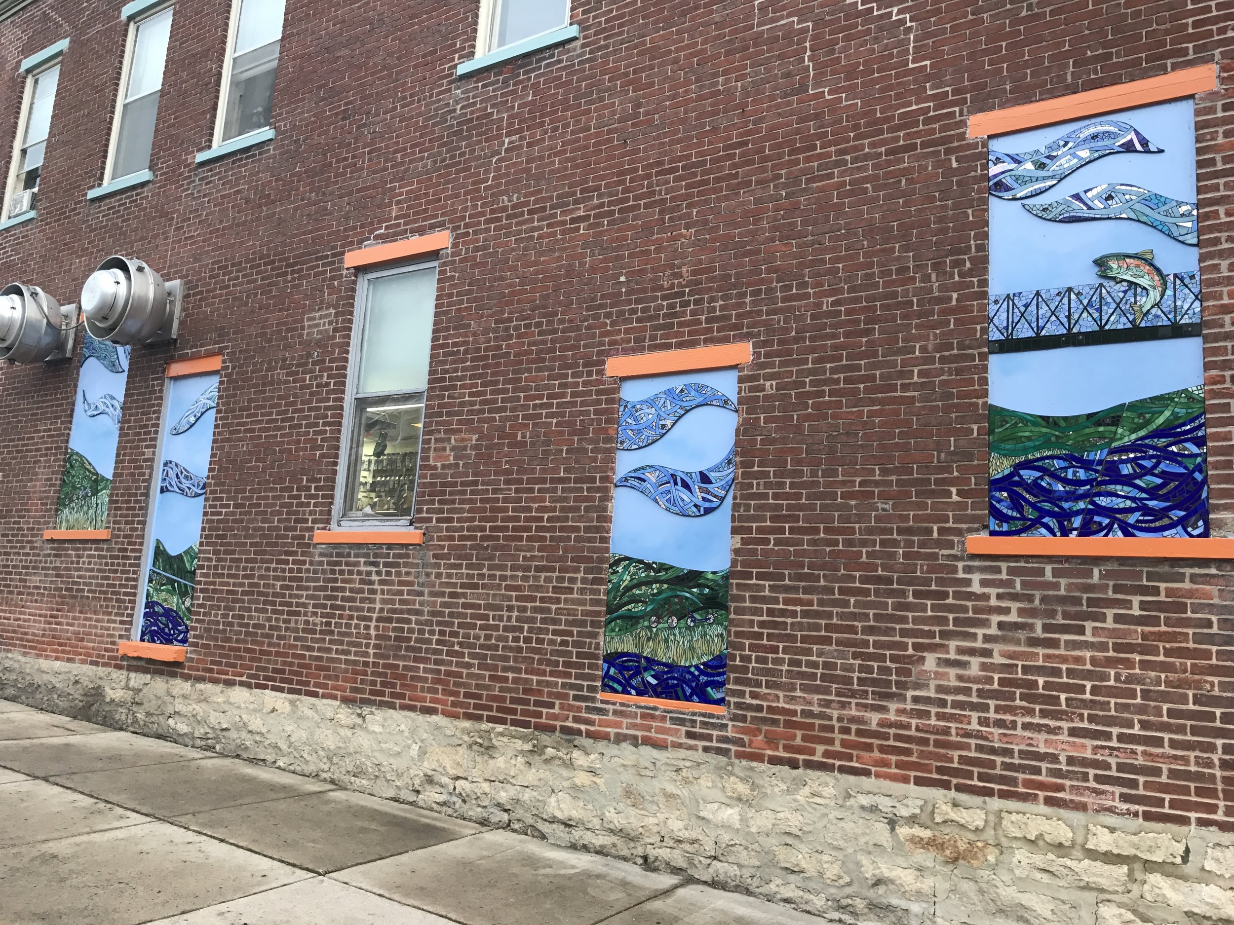Lanesboro Community Mosaic Mural