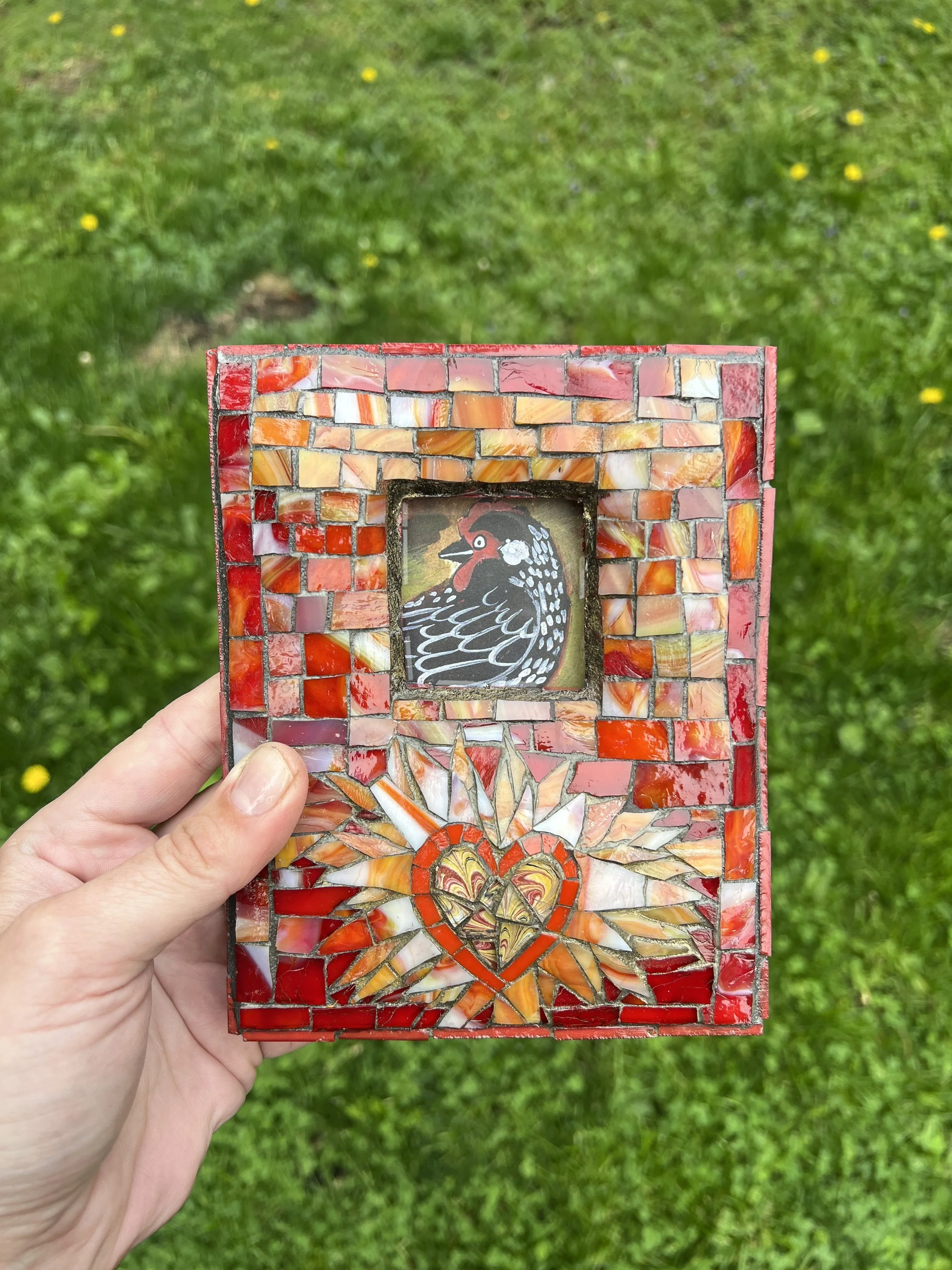 Red Heart Frame