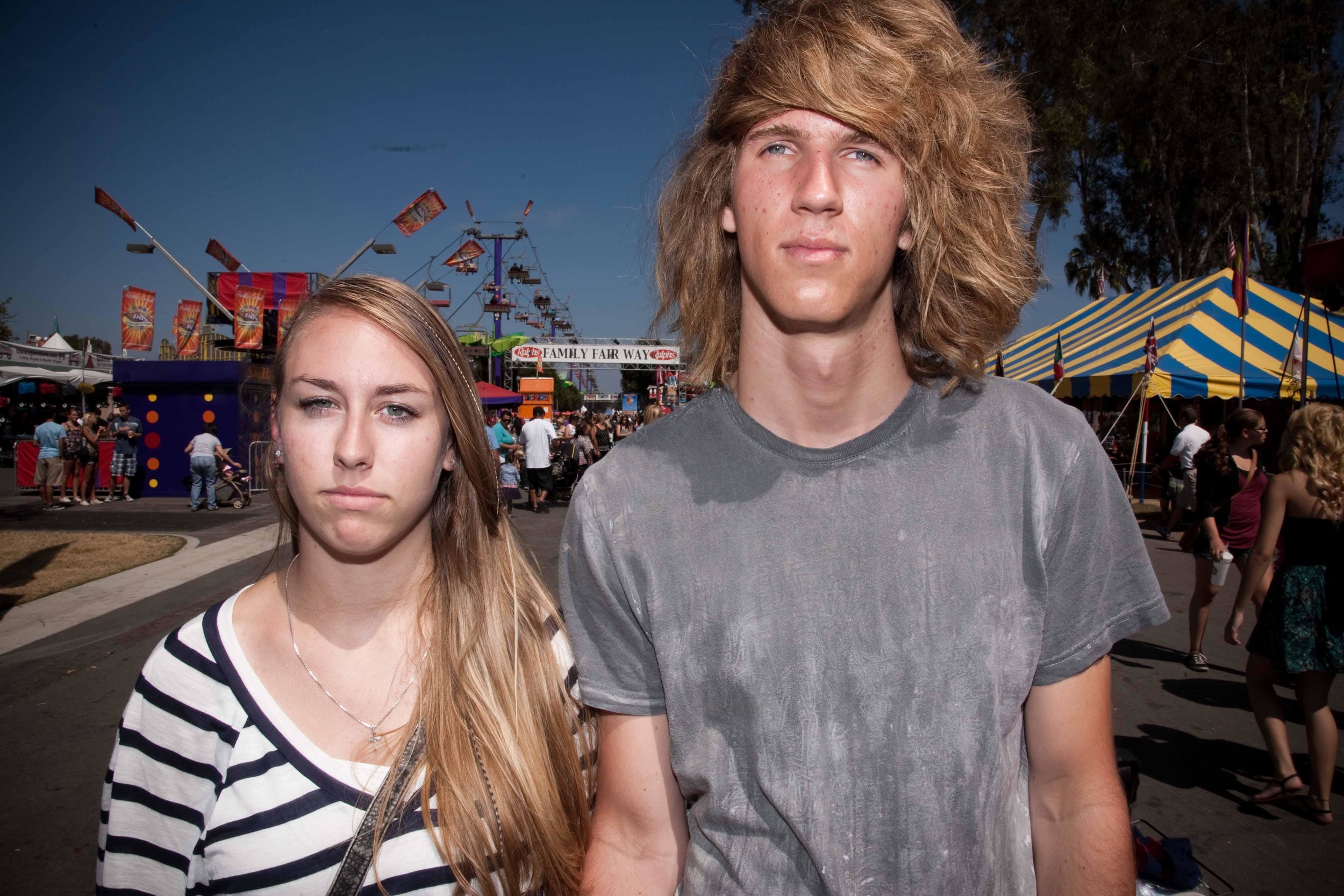 Couple Orange County fair 2013