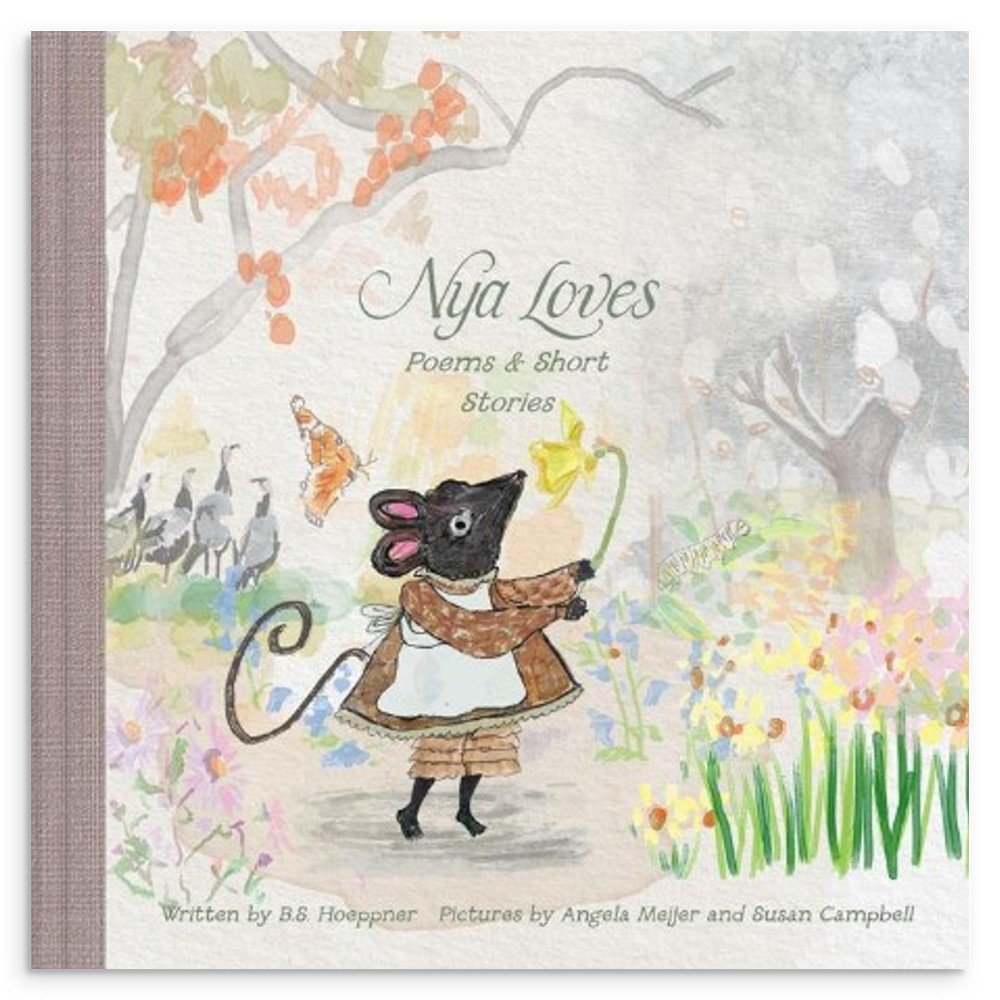 Nya Loves - Poems and Short Stories. 11x11 inch Hardcover Book