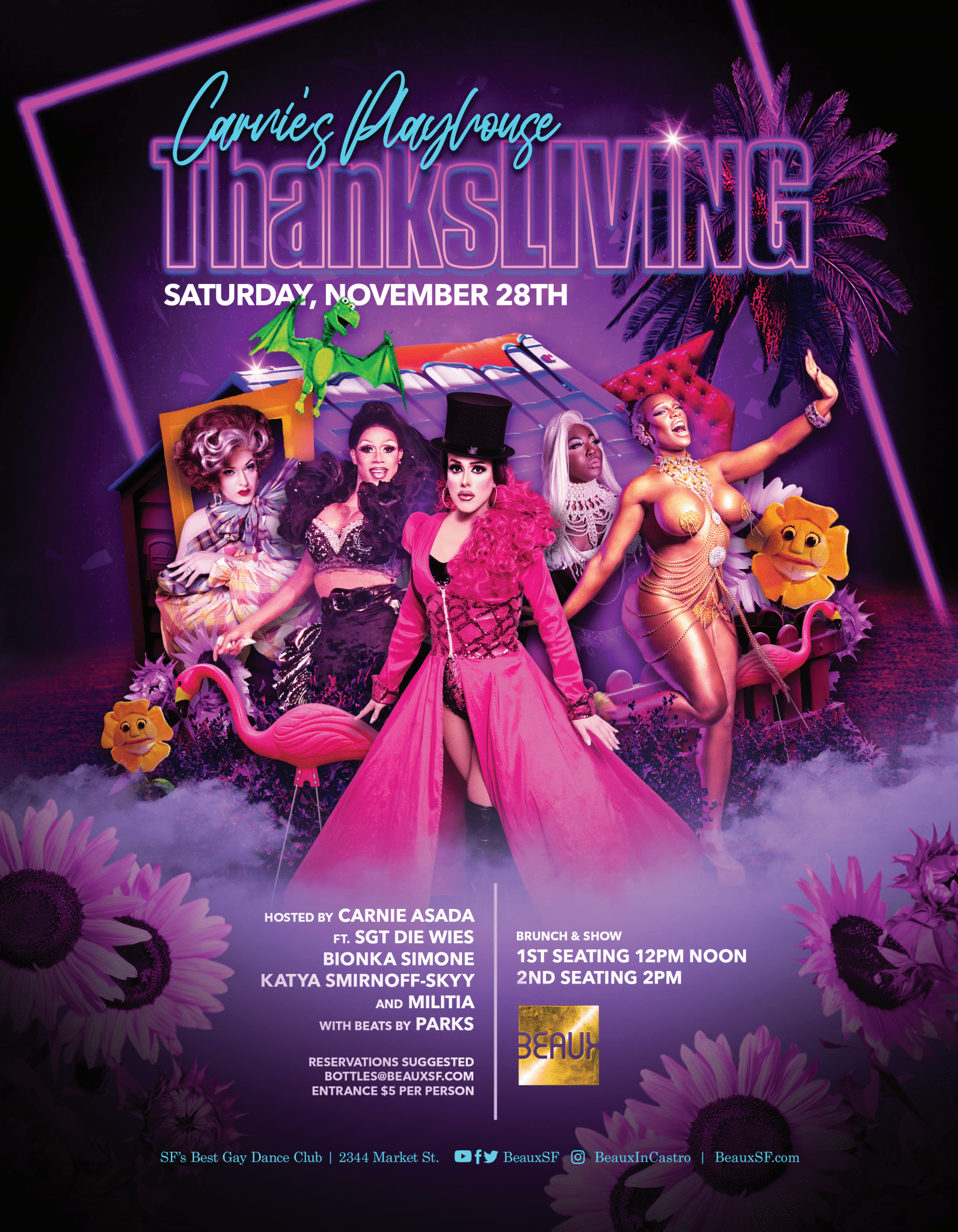 Carnie's Playhouse Drag Brunch