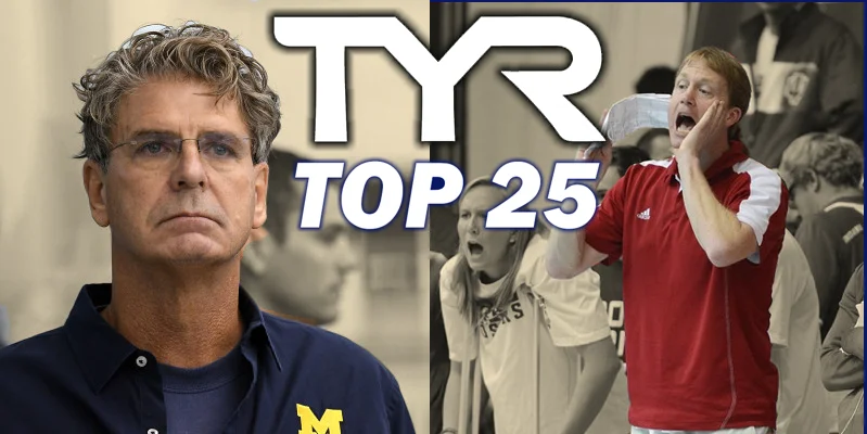 Big Ten Leads First TYR/CSCAA Dual Meet Poll