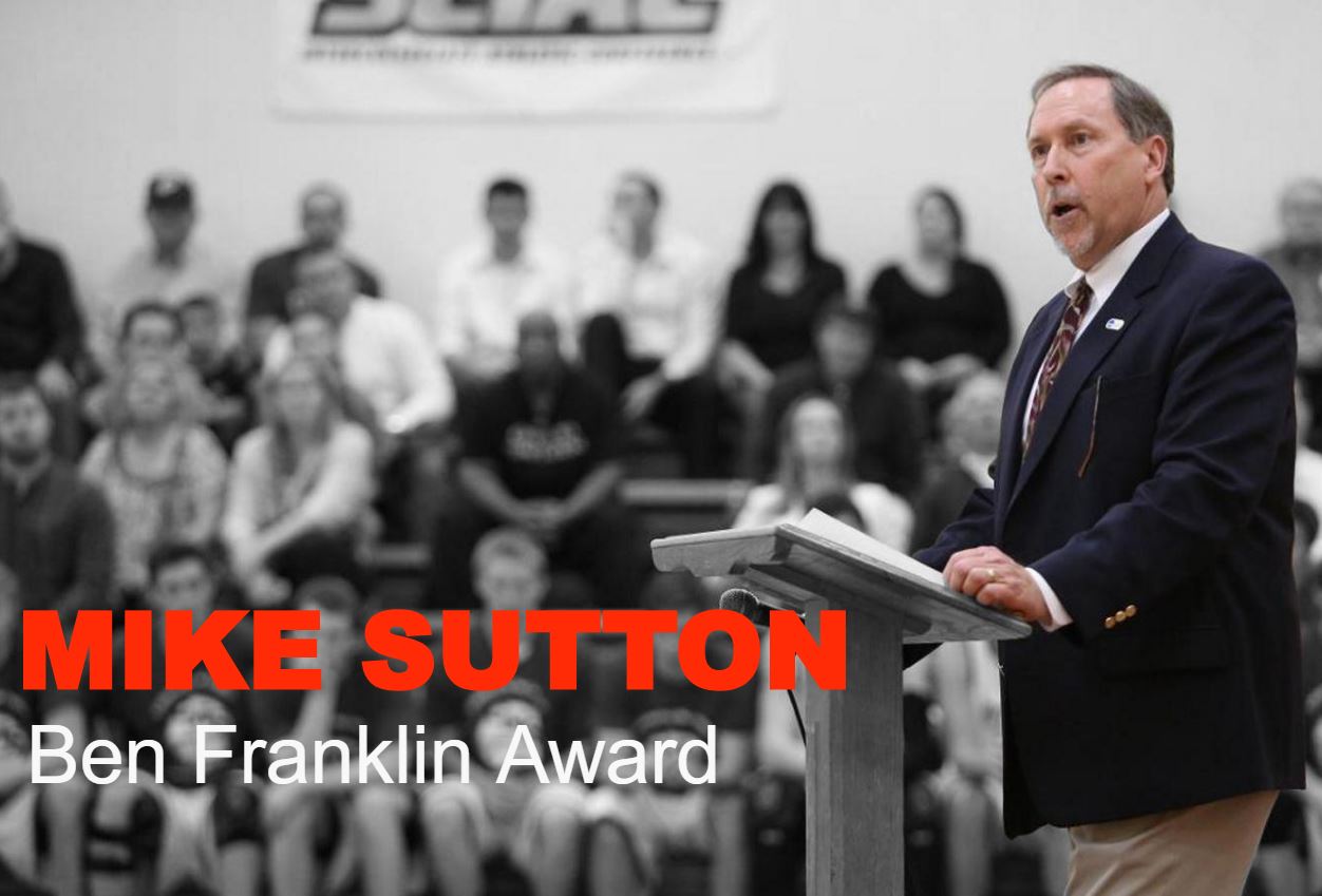 Sutton Named Franklin Award-Winner