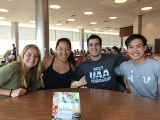 Left to right: Ruby Kazemi, Yifan Mao, Tamir Zitelny, Samuel To