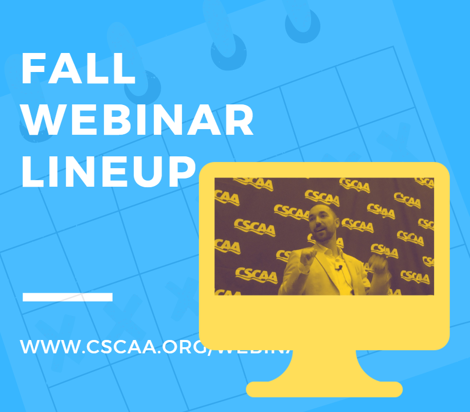 Webinar Schedule: Week 1