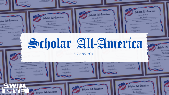 CSCAA Announces Spring 2021 Scholar All-America Team Honors