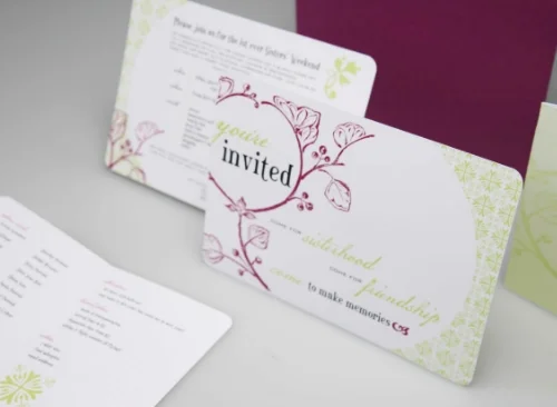 Sister's Weekend Invitation + RSVP