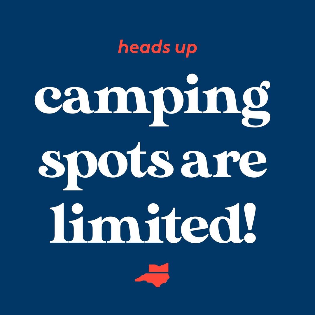 If camping is your thing, make sure to reserve your spot ASAP!