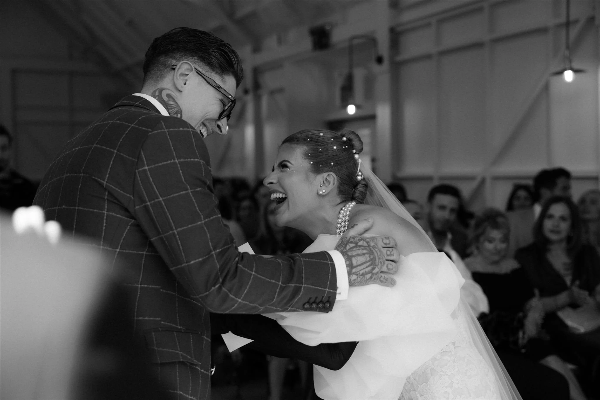 MODERN WEDDING AT LIMEKILN // ANNA &amp; SCOTT