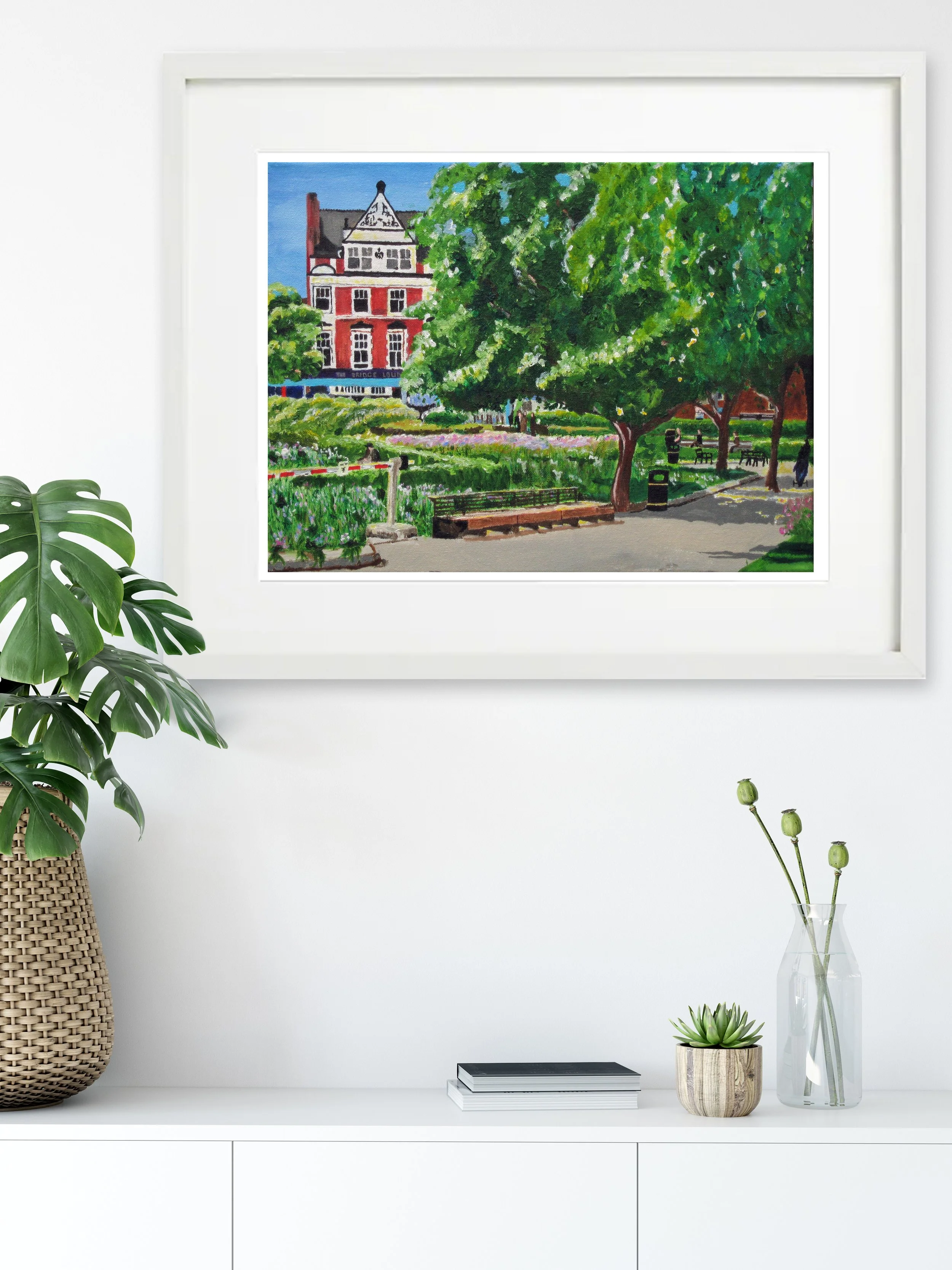 Potters Fields Park London Wall Art