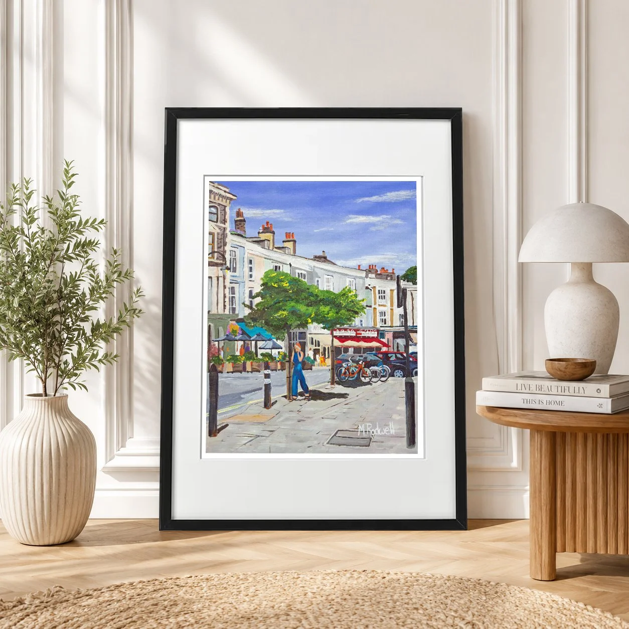 Primrose Hill London Print by Magnus Rodwell Colour Artwork.jpg