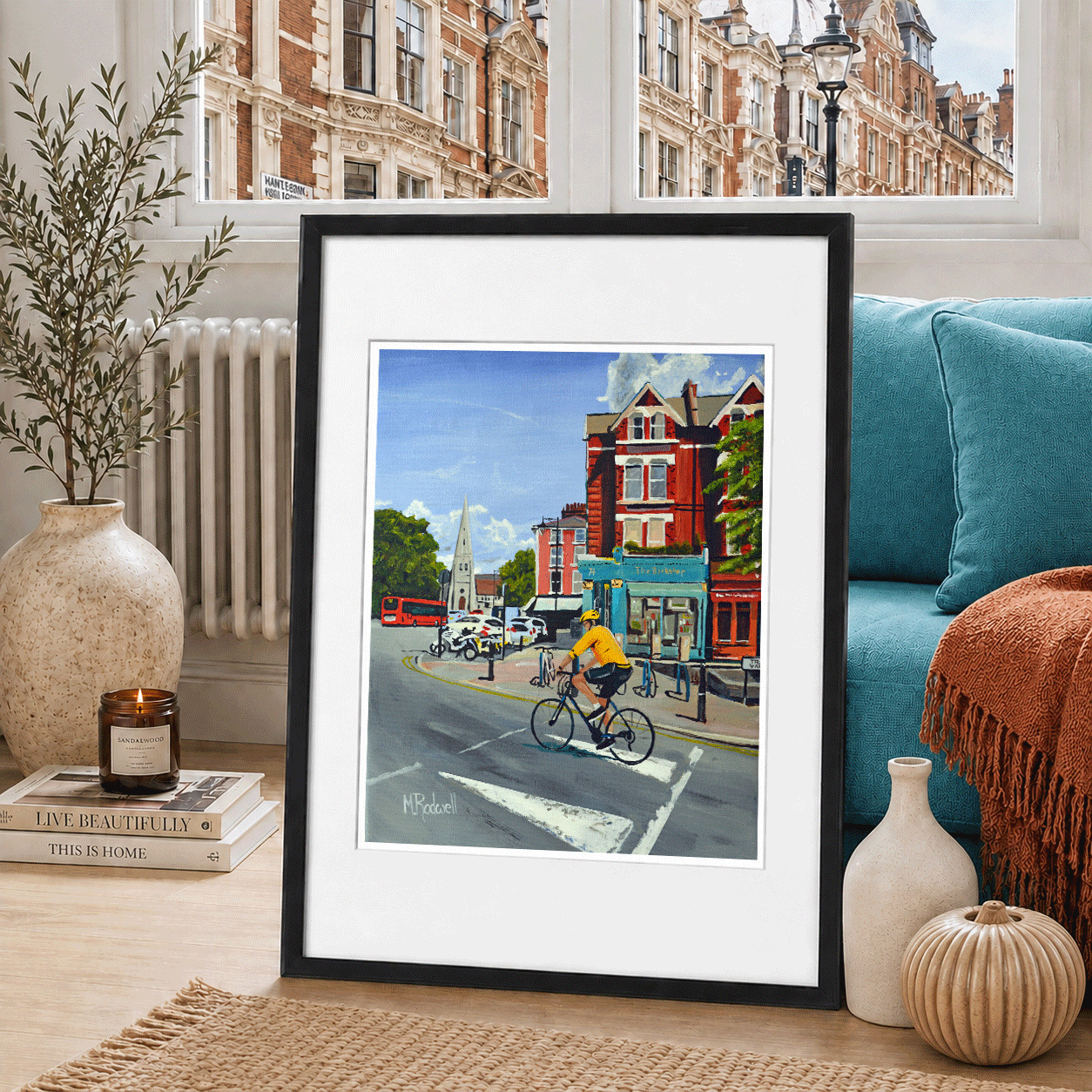 Blackheath Print Tranquil Vale Illustration by Magnus Rodwell