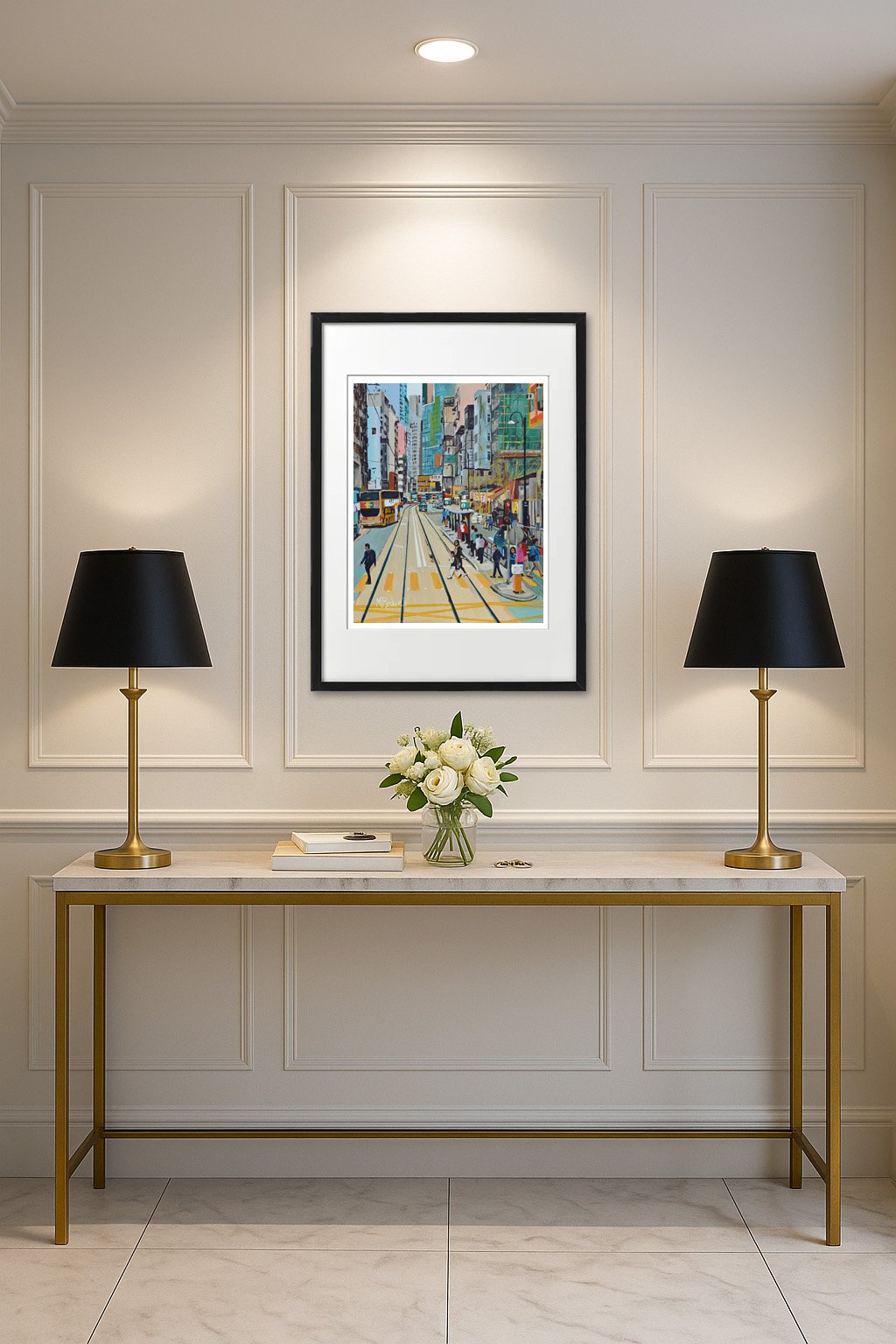 Sai Yin Pun HK wall art for the Hallway Interior Designer Ideas