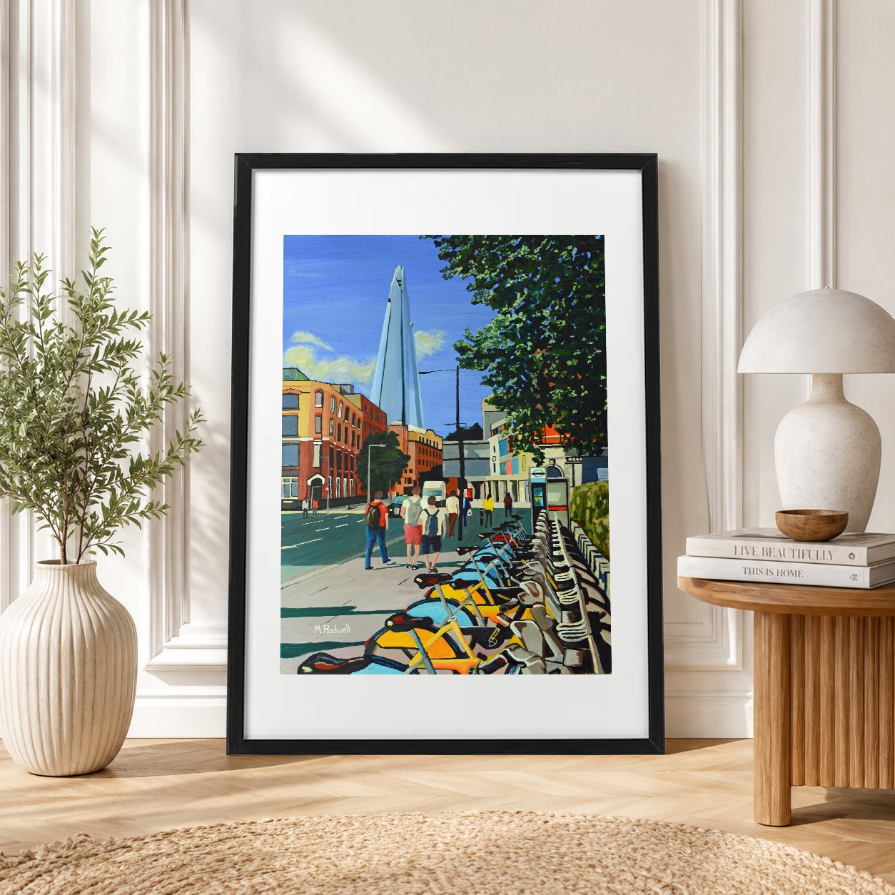 Shard London Print Black Frame.jpg