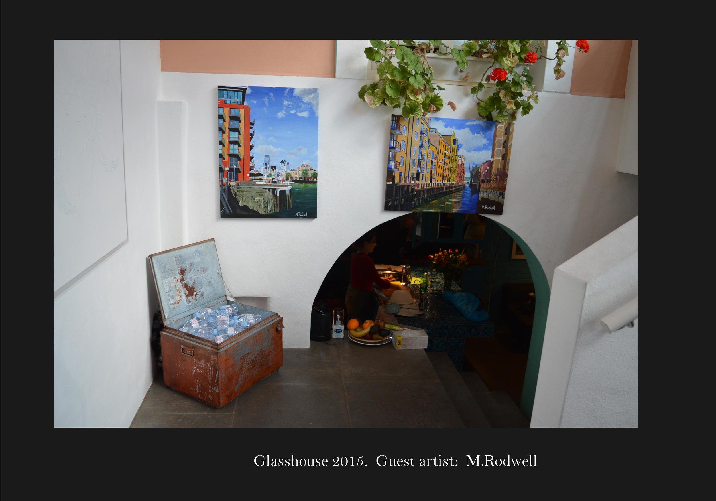 Glasshouse exhbition featuring M.Rodwell 
