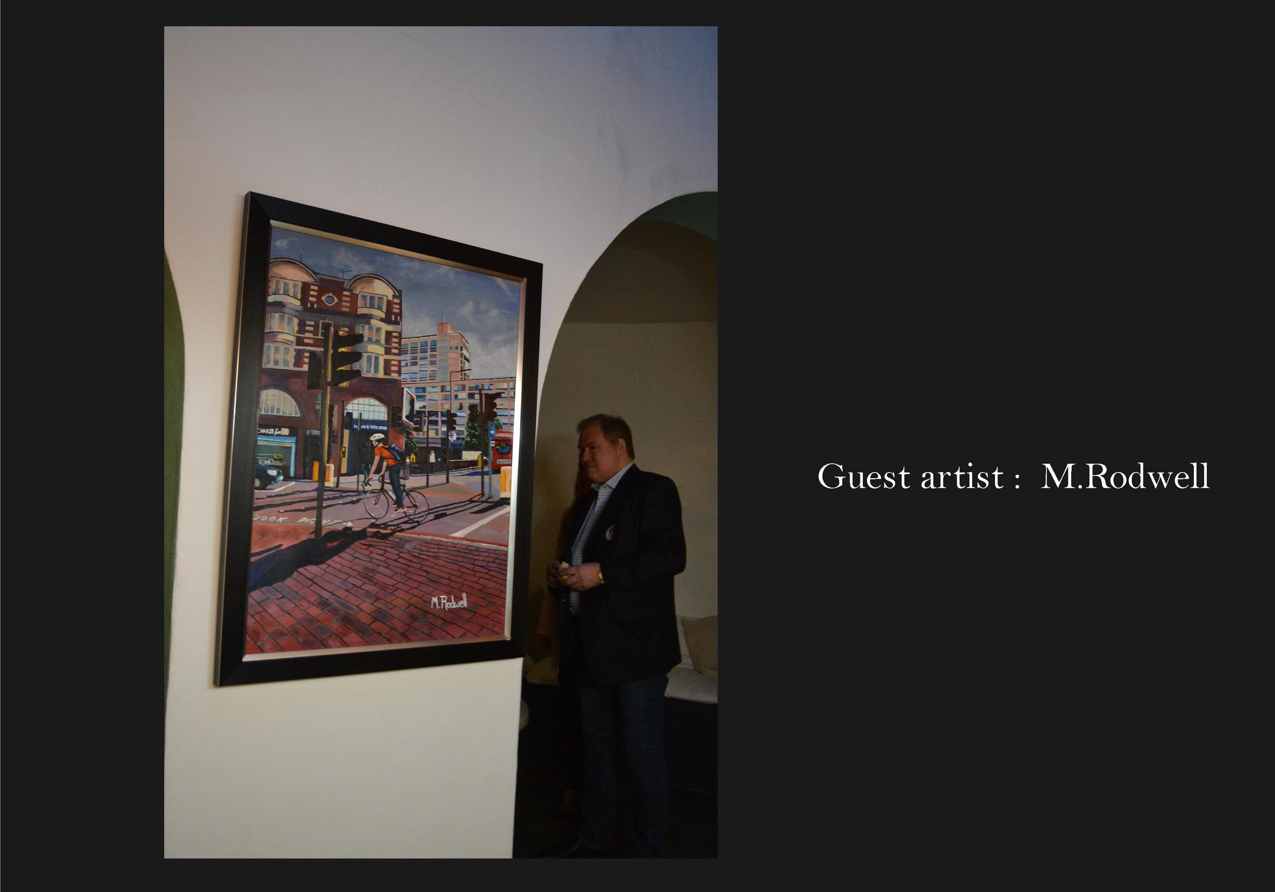 Glasshouse | Elephant and Castle Painting Exhibited | by M.Rodwell