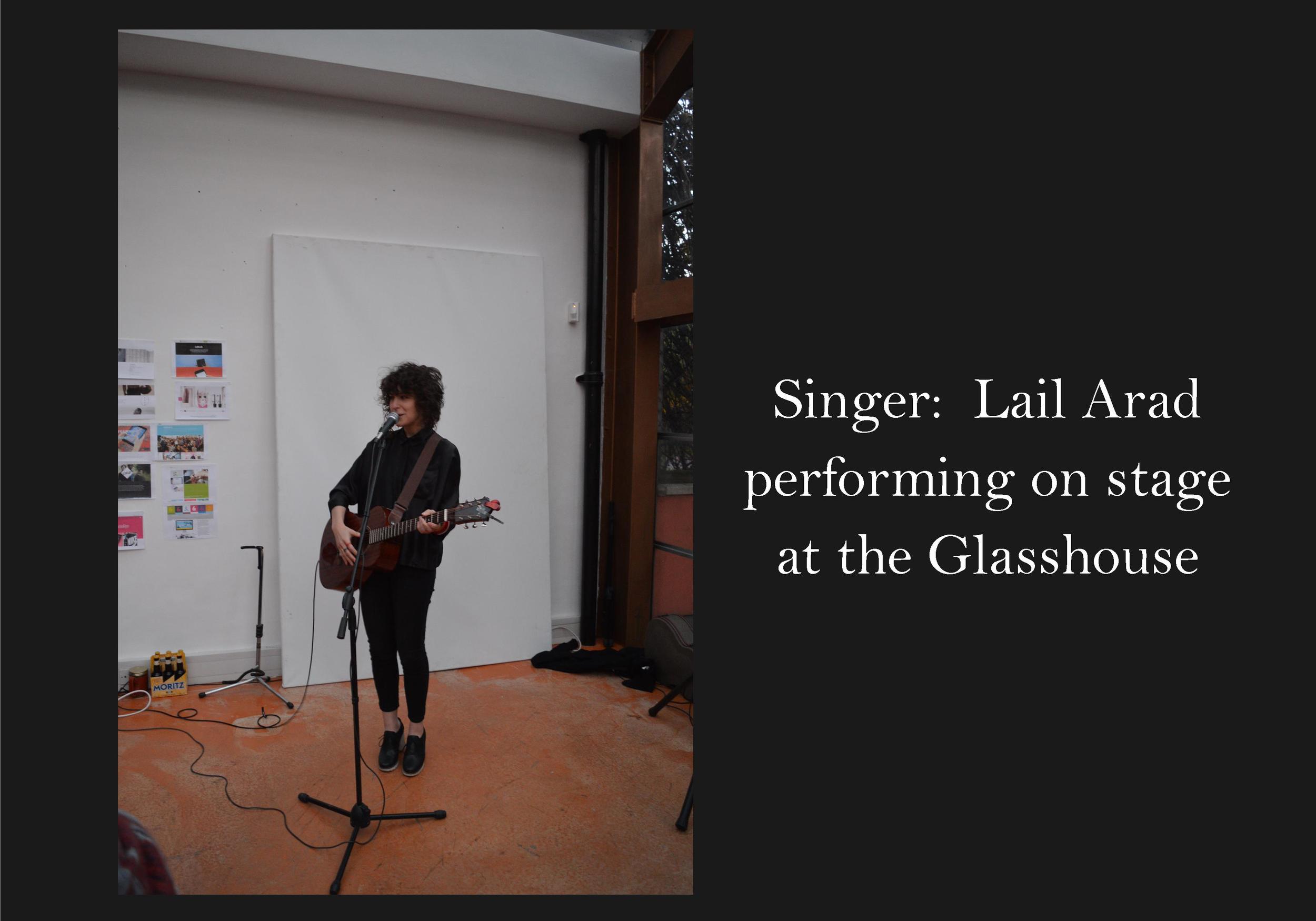 Lail Arad | performing Glasshouse Bermondsey