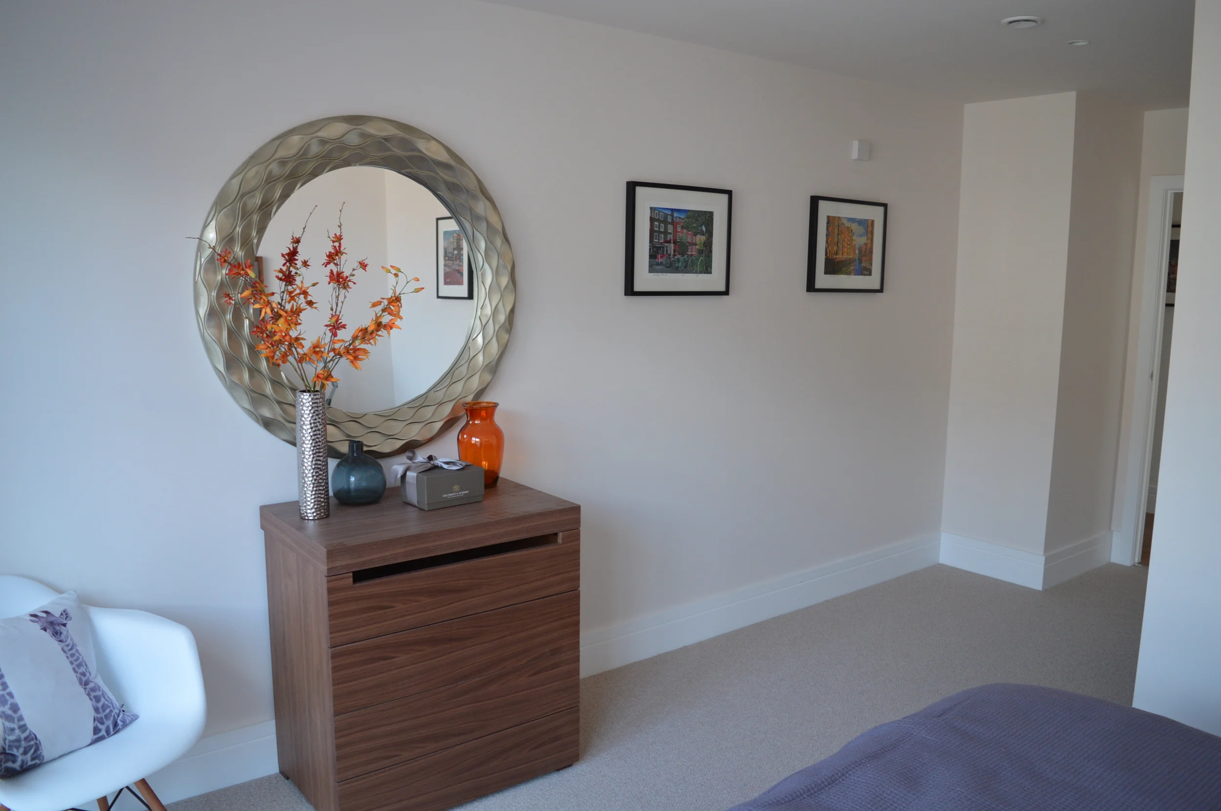 Bedroom Prints by London Artist M.Rodwell