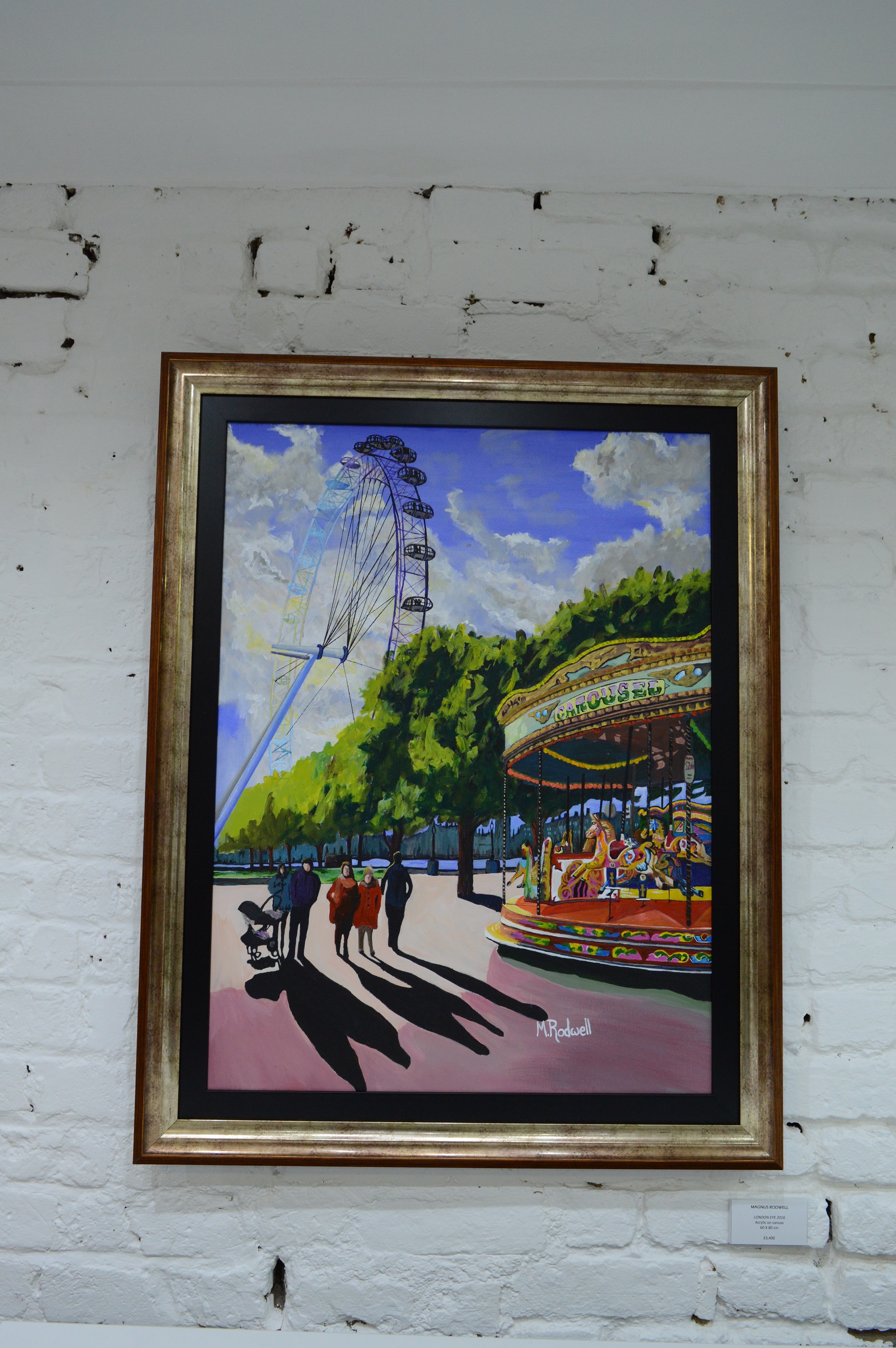 London Eye | 504 Gallery Event | Artist M.Rodwell