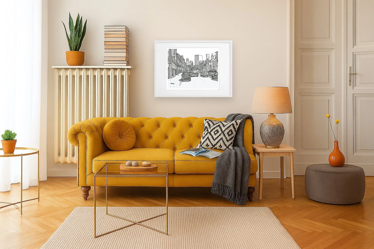 Rotherhithe Pencil Print London Wall Art
