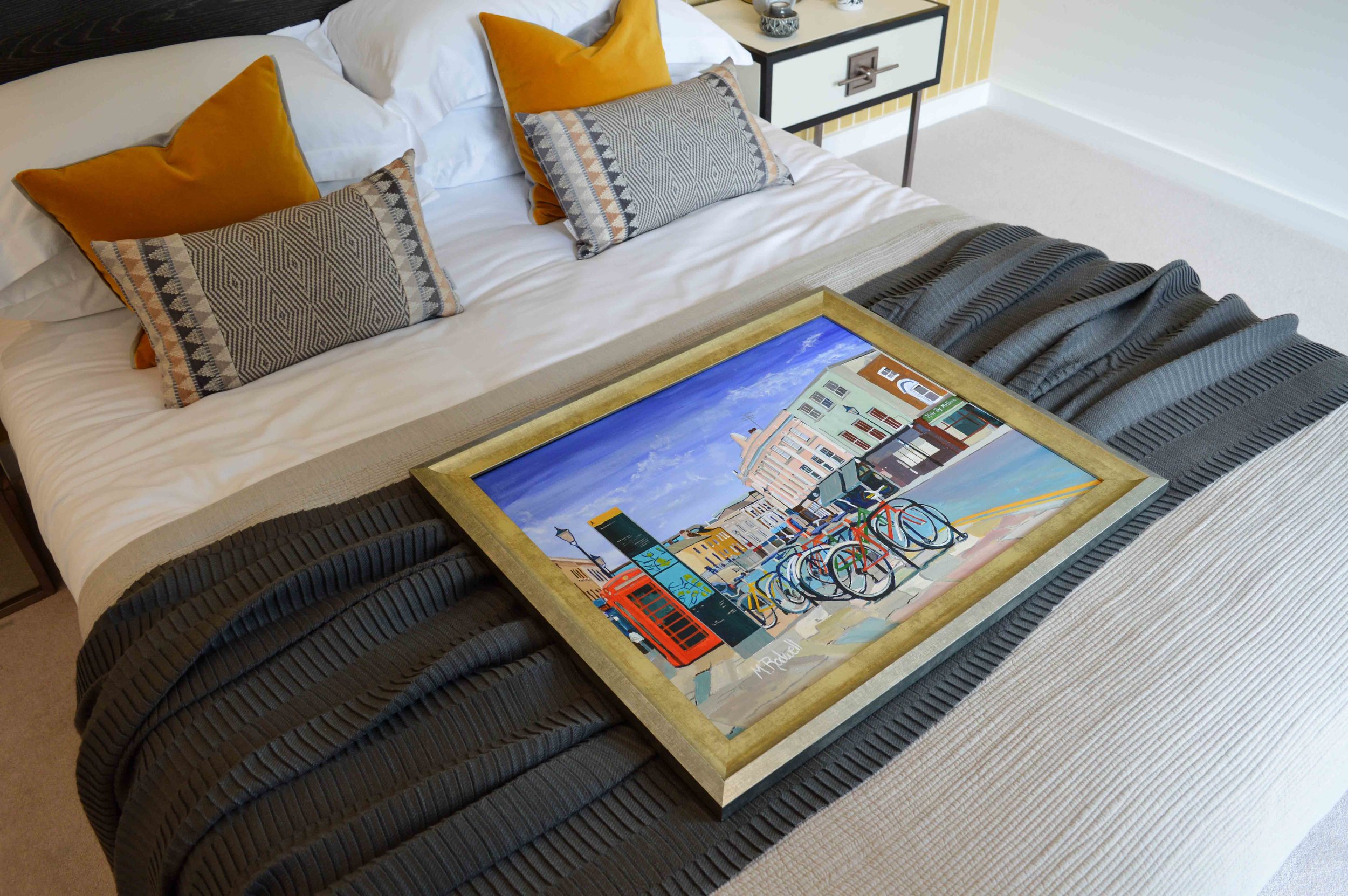Bedding | Greenwich Market Painting
