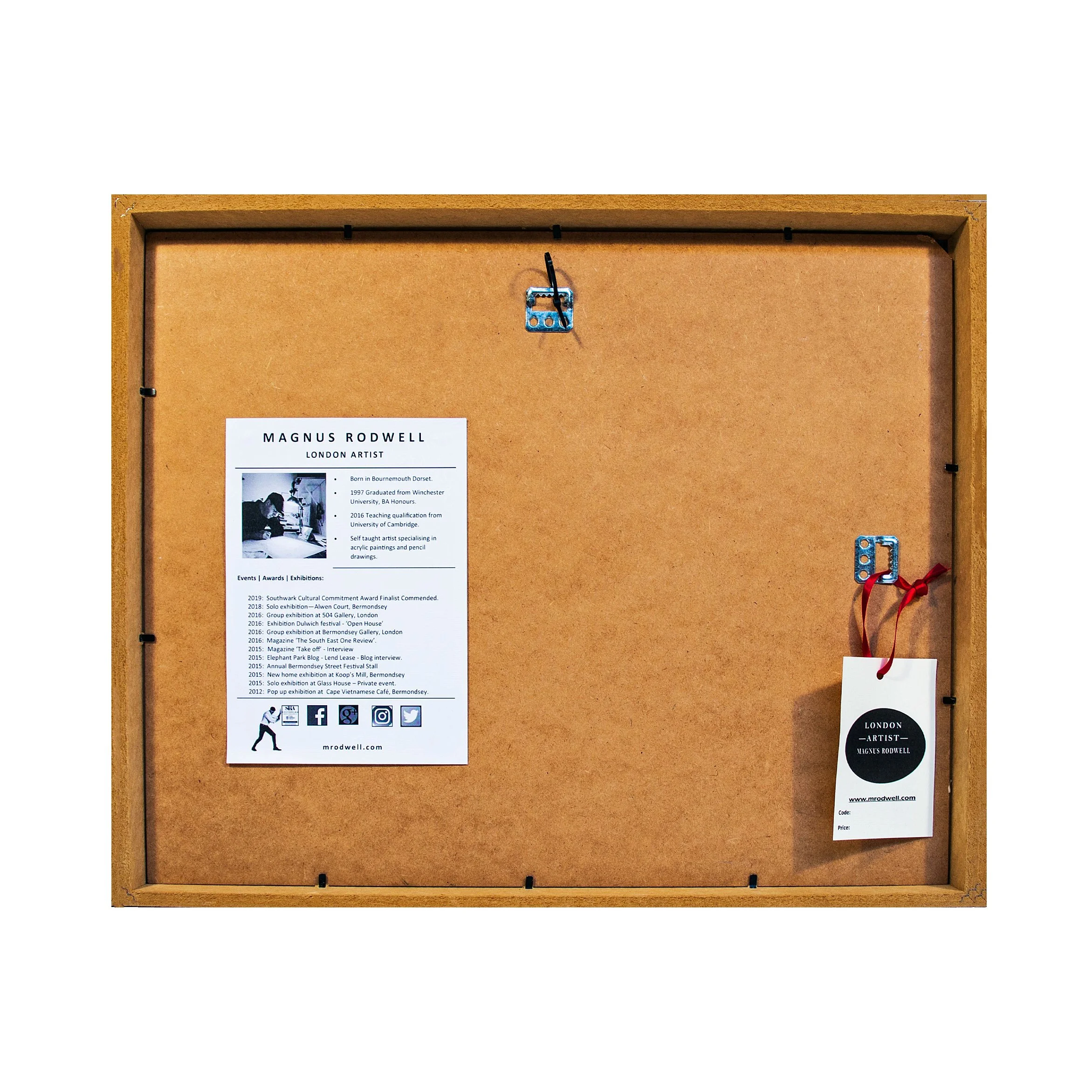 BACK OF FRAME