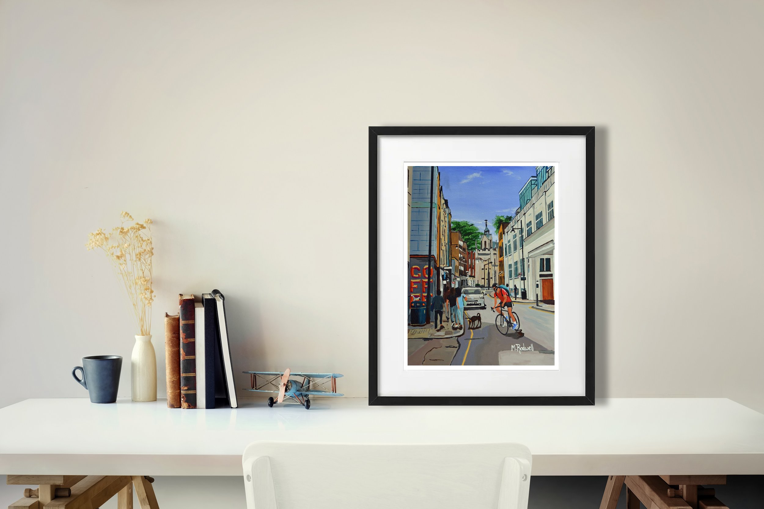 Bermondsey Street Limited Edition Giclee Print: A Snapshot of City Life ...