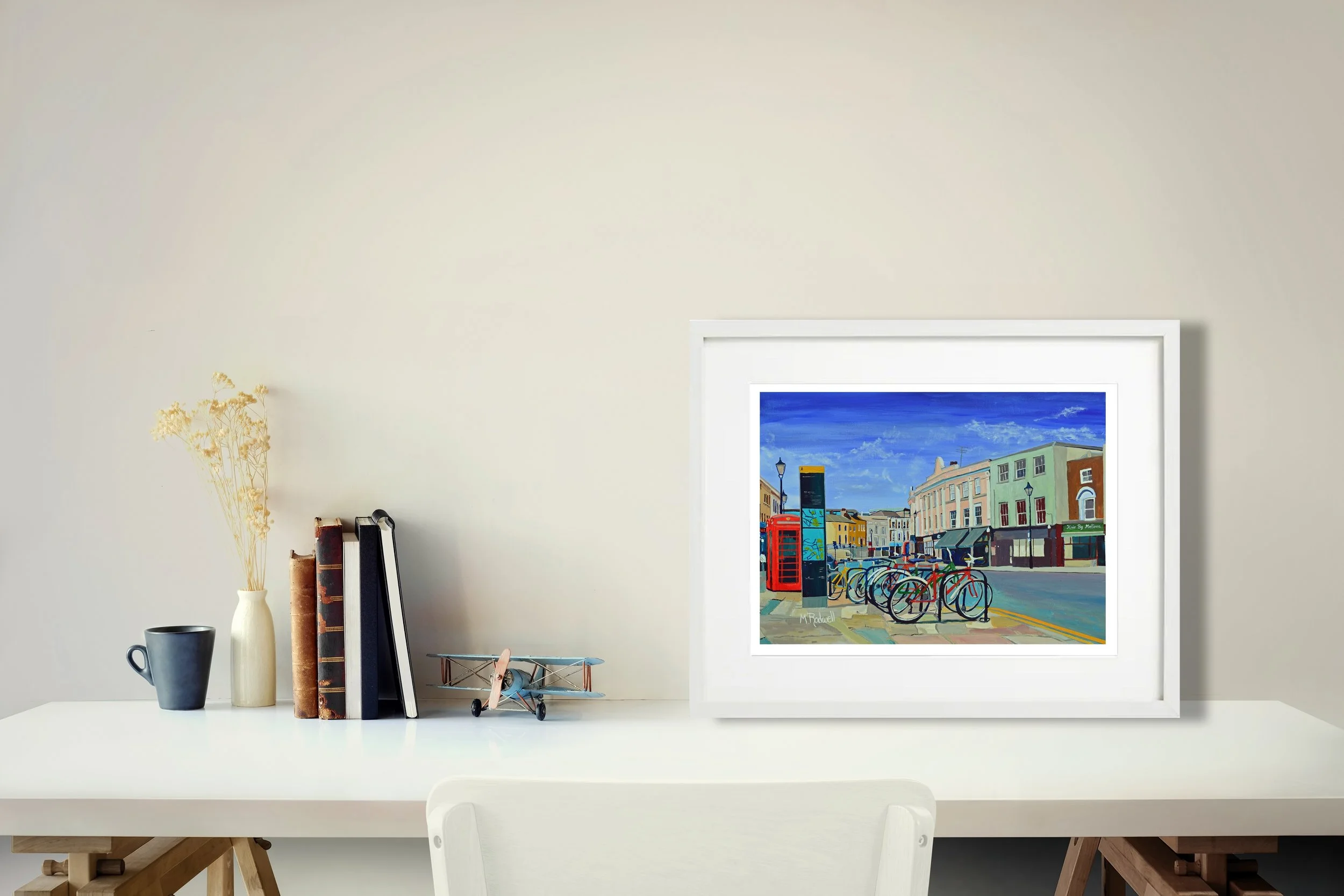 Greenwich Market Acrylic Masterpiece Limited Edition Prints of Old
